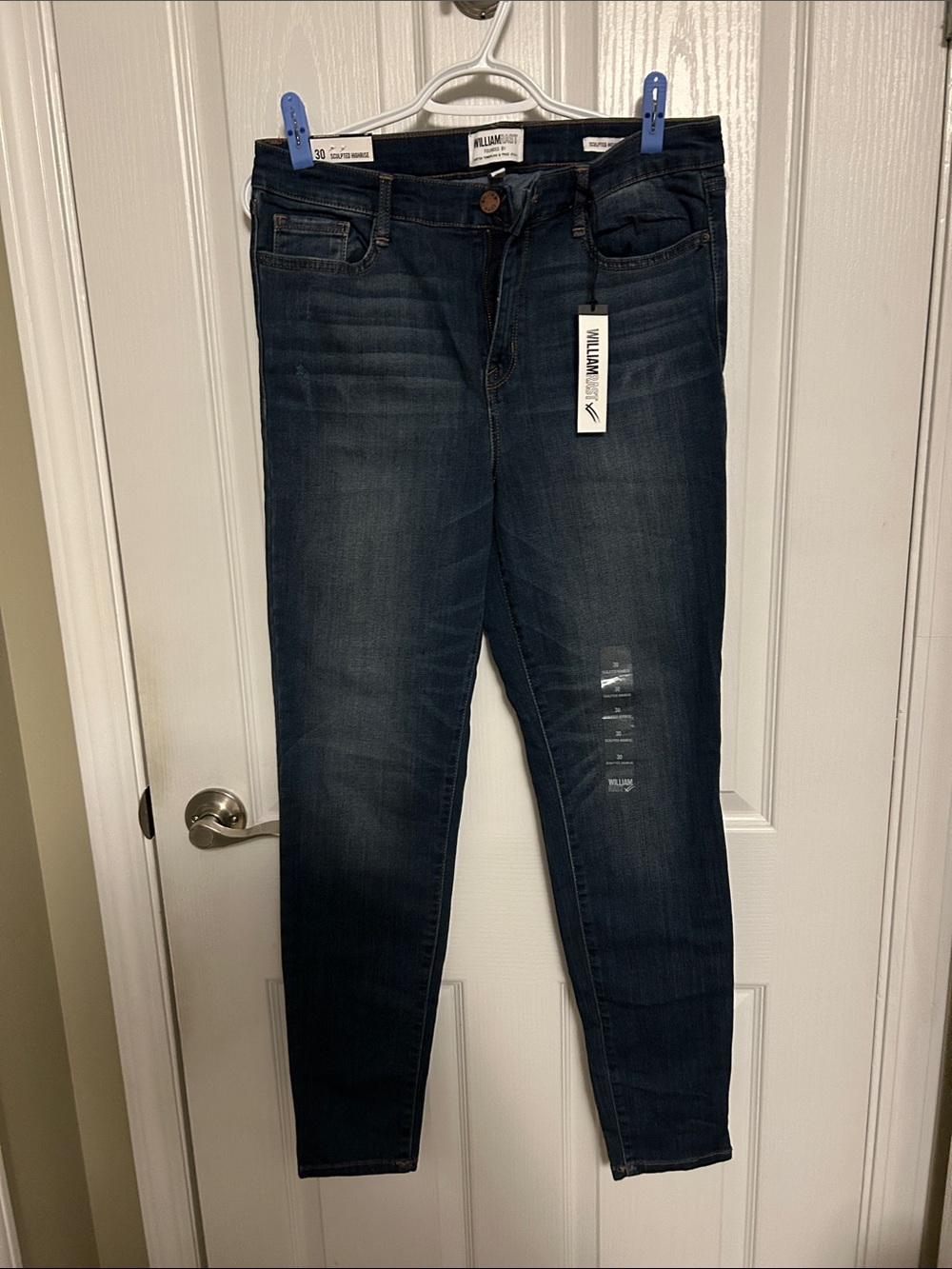 William Rast Dark Indigo Skinny Jeans